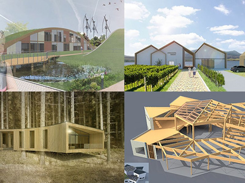 Soutěž Stavby s vůní dřeva nabízí 50 nejlepších studentských návrhů